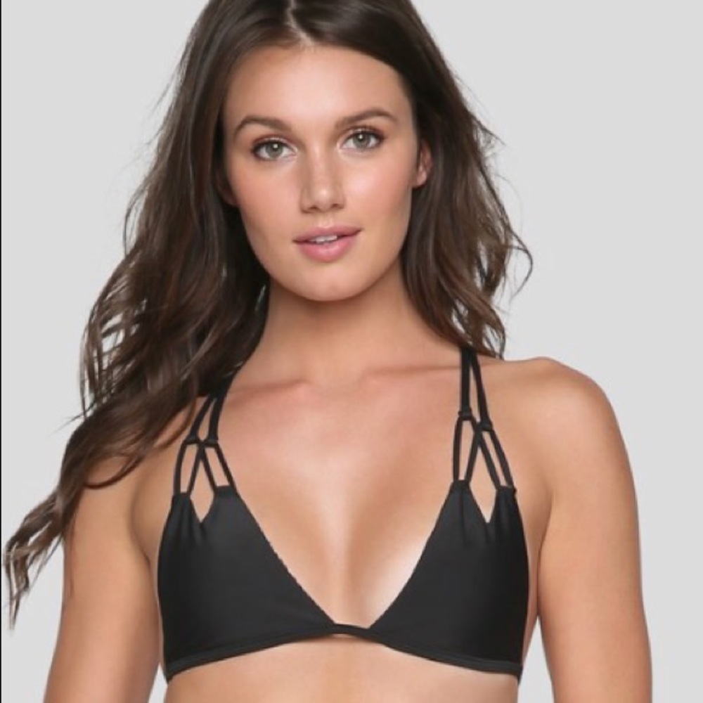 Black Acacia Swim Top 🕸🕷🖤